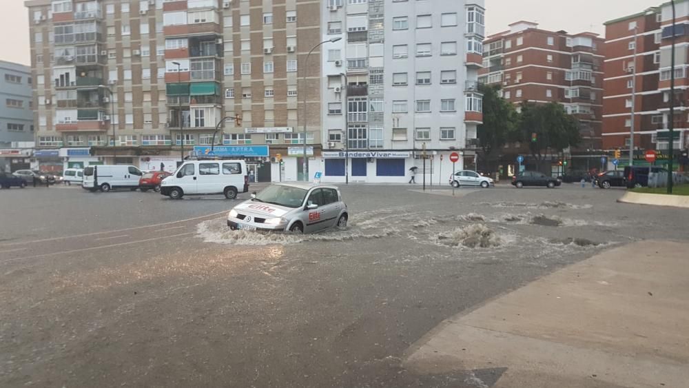 Avenida de Europa, en Málaga capital.