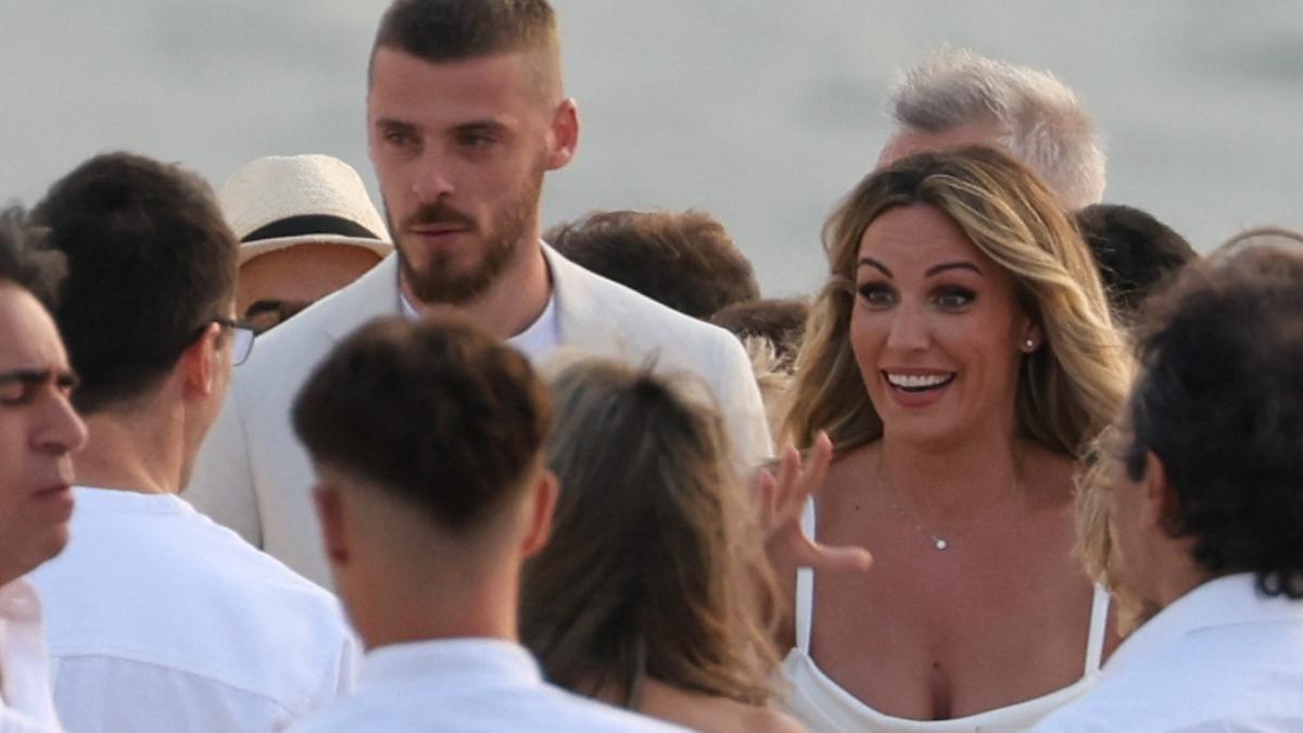 El vestido de Edurne para su paradisíaca preboda con David De Gea