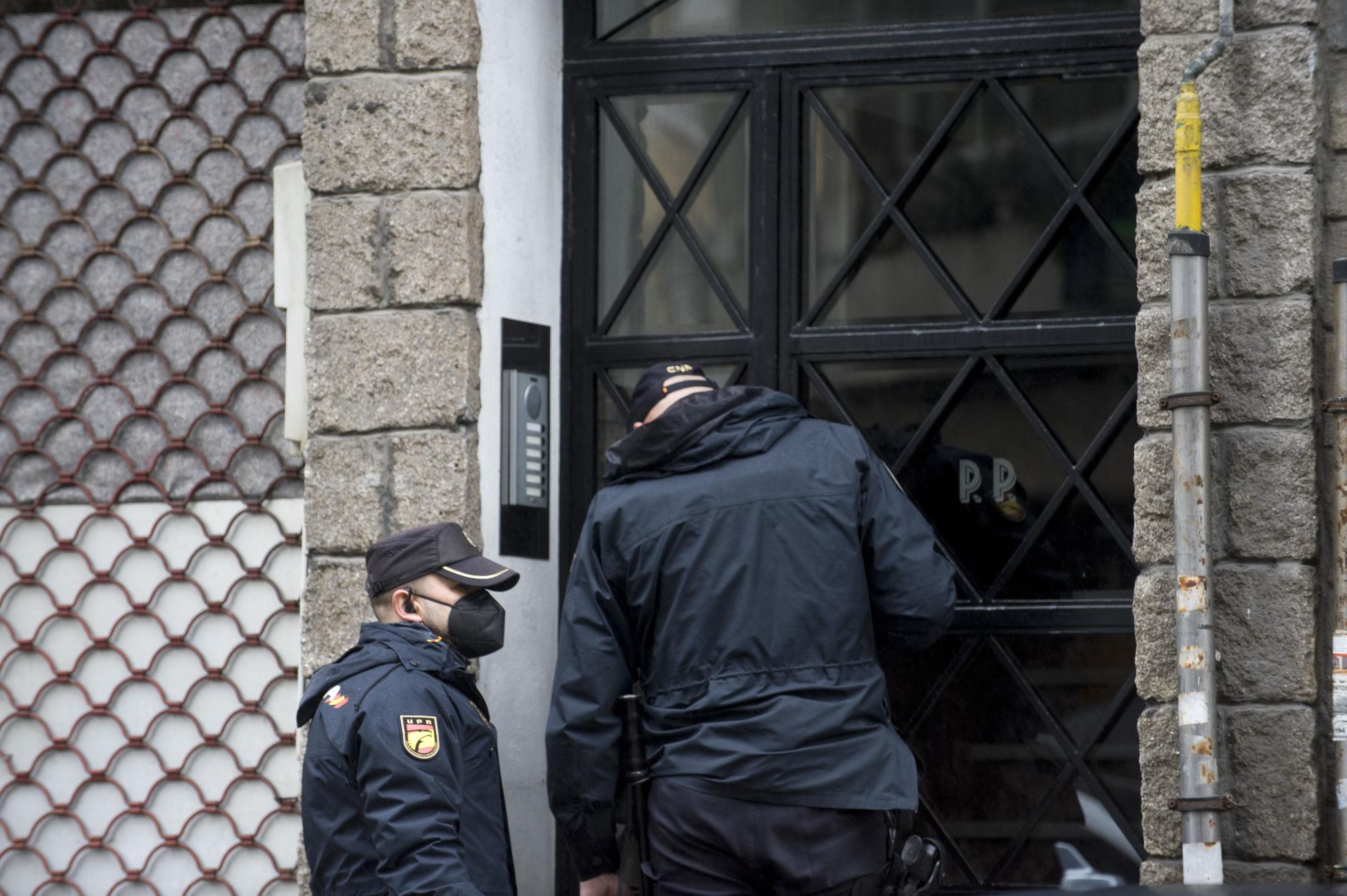 Ocupas se niegan a salir de un edificio en A Falperra tras pedírselo el 091