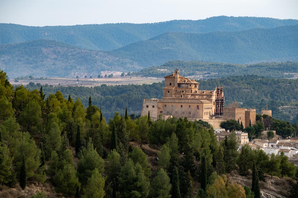 Vista aérea Basílica – Santuario Santísima y Vera Cruz de Caravaca