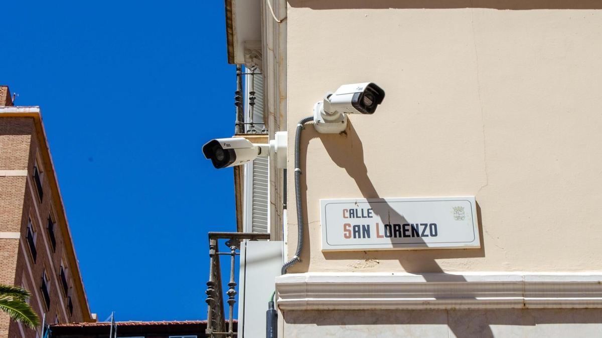 Cámara de videovigilancia del Soho