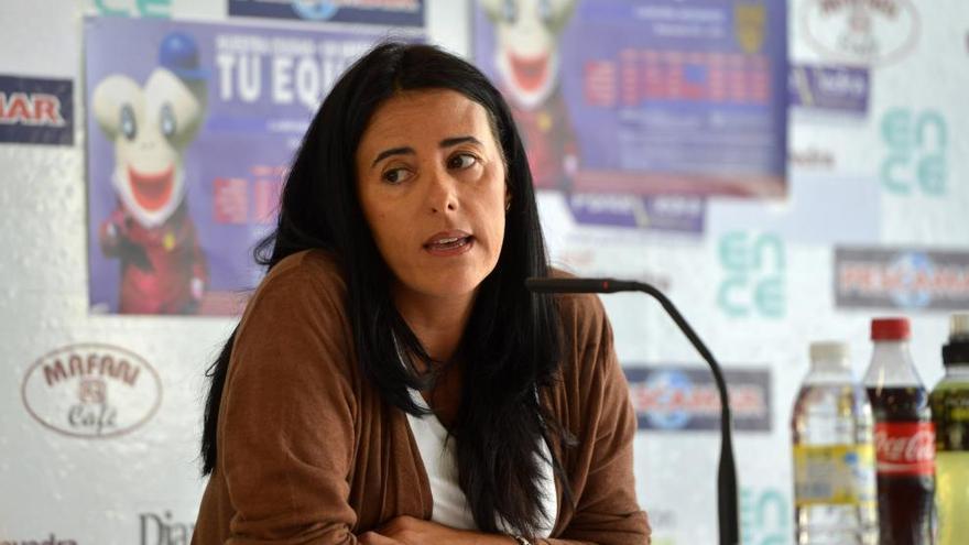 Lupe Murillo, presidenta del Pontevedra Club de Fútbol| G. Santos