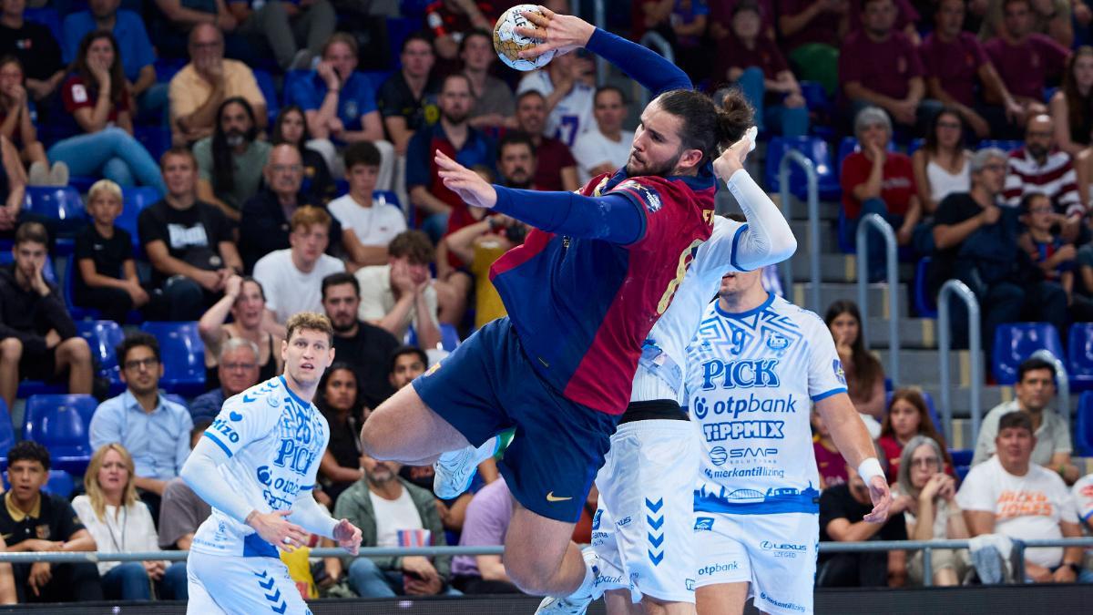 Luís Frade, pivote del Barça
