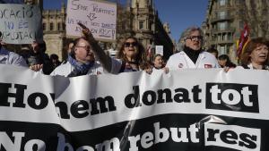 Les cinc claus de la vaga de metges de Catalunya