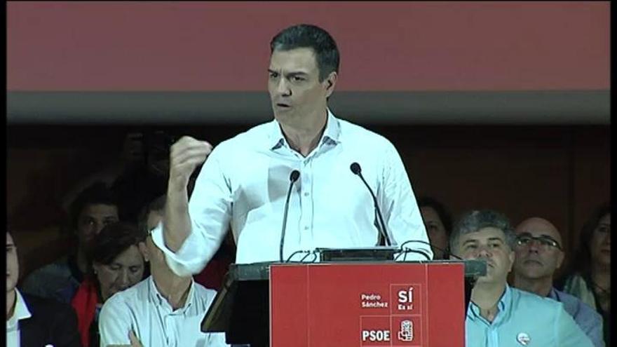 Pedro Sánchez reclama un PSOE de izquierdas