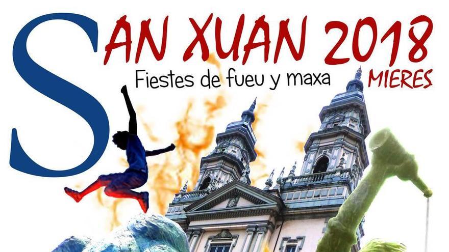 El cartel de San Xuan diseñado por César Frey.