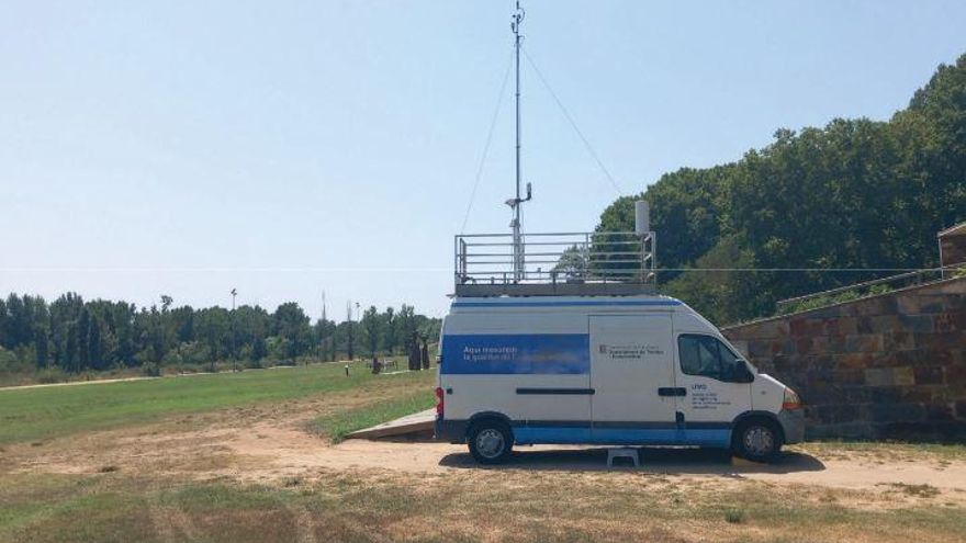 Girona està molt per sota del màxim permès en cinc contaminants de l’aire