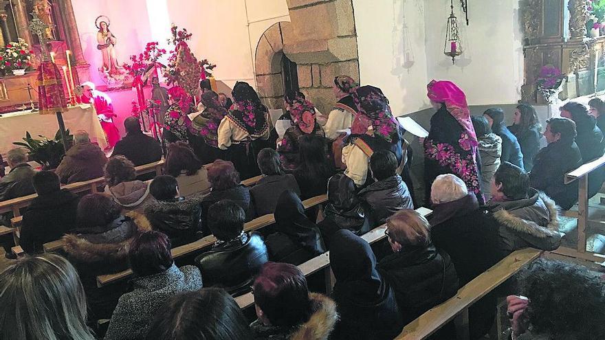 Una iglesia alistana llena de fieles durante una celebración, el año pasado