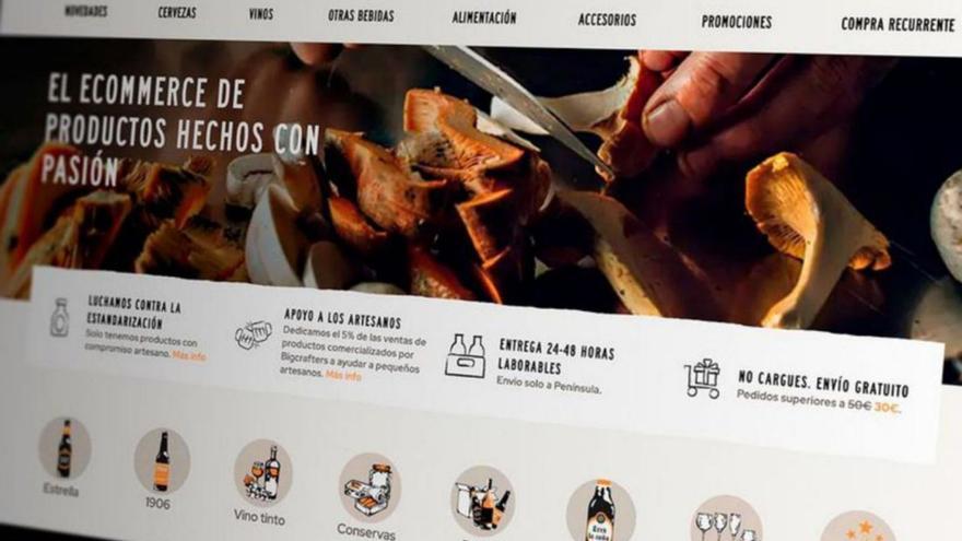 Bigcrafters, la tienda “online” de Estrella Galicia, suma ya más de 100 productores