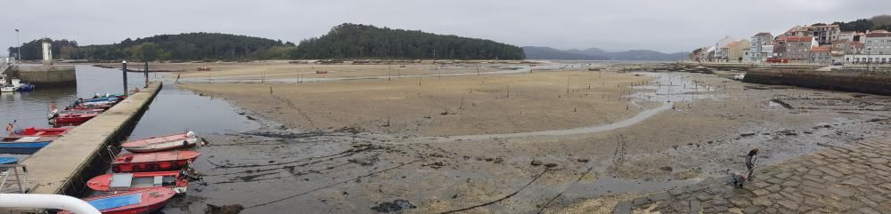 "Mareas vivas" en Galicia.