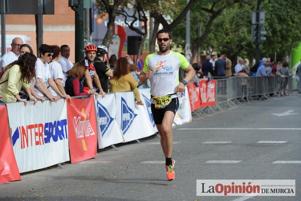 Media Maratón de Murcia: llegada (1ª parte)