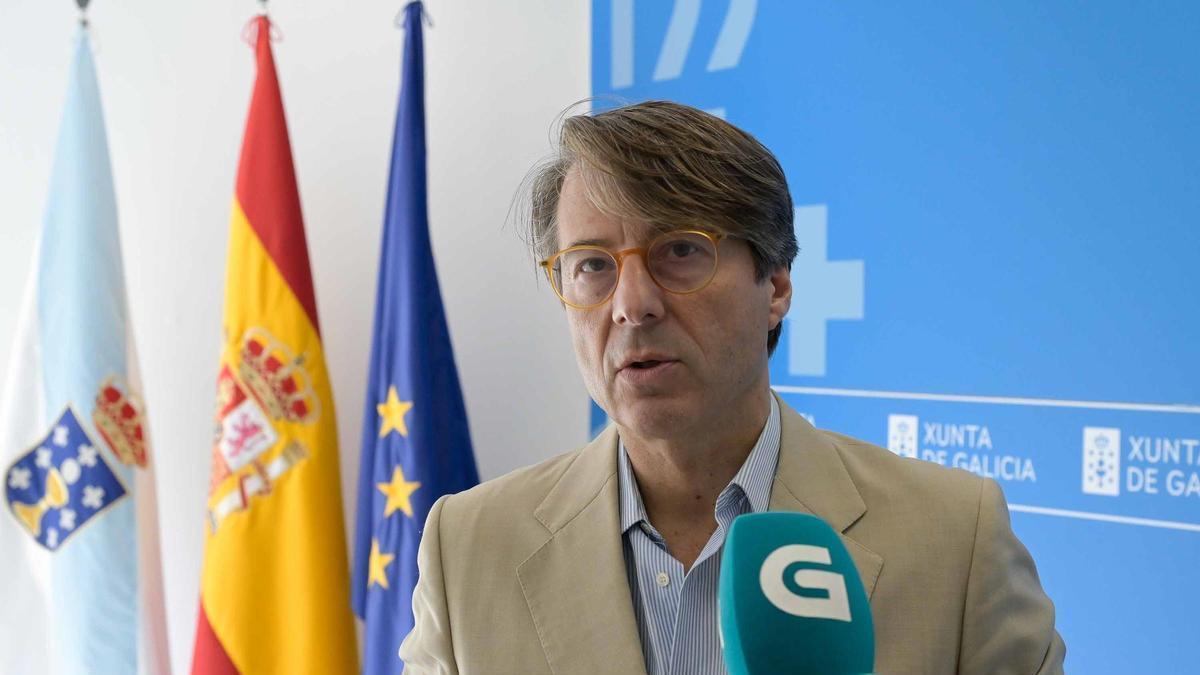 Miguel Corgos, en A Coruña.