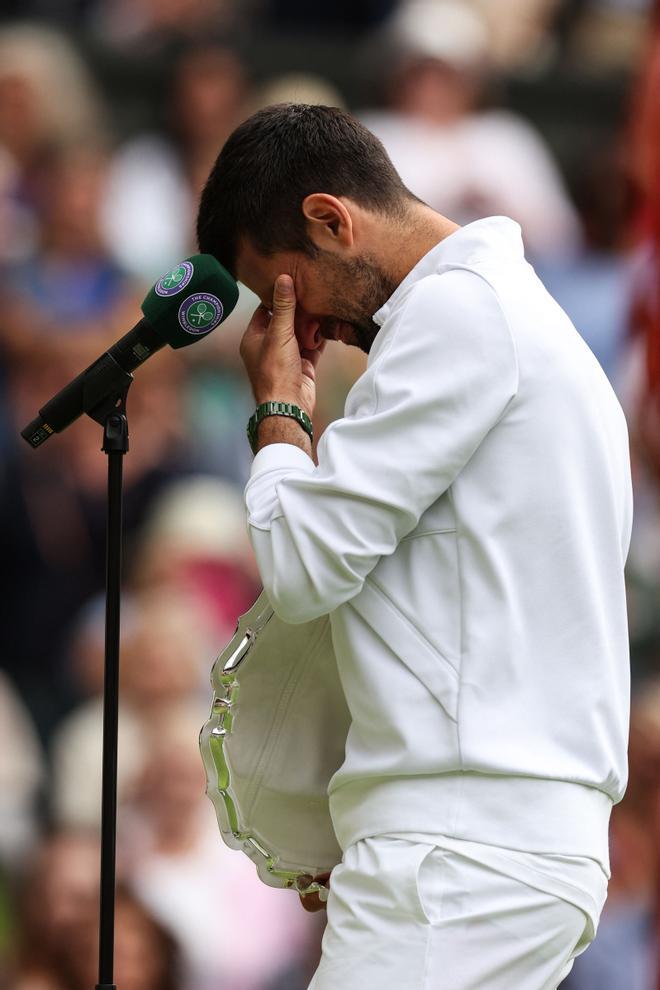 Las mejores fotos del Djokovic - Alcaraz en Wimbledon