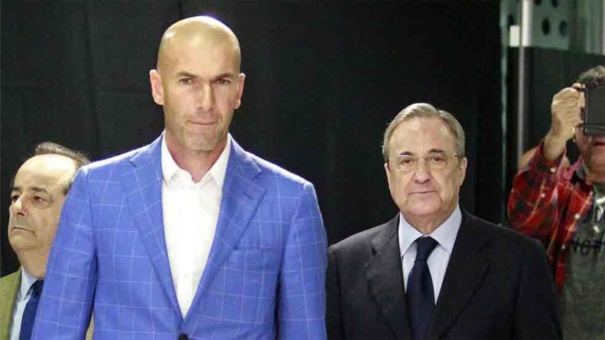 Zidane no quiere estar en el acto protocolario de su renovación
