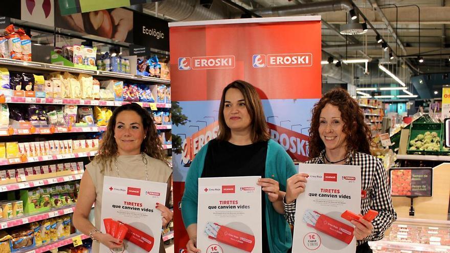 EROSKI presenta la campaña solidaria ‘Tiritas que cambian vidas’ a beneficio de Cruz Roja
