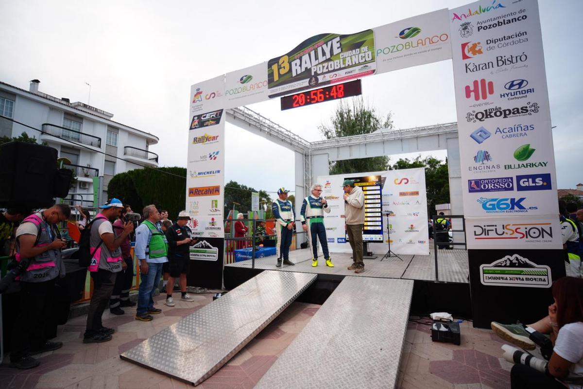La jornada inicial del Rally Ciudad de Pozoblanco, en imágenes