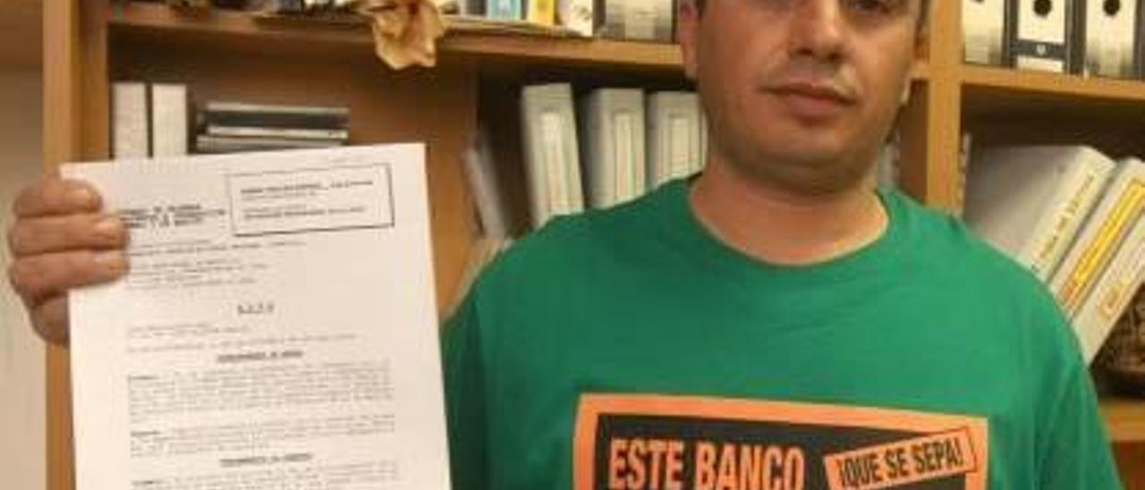 Un vecino de Xàtiva lleva su desahucio al Constitucional ante la inactividad del turno de oficio