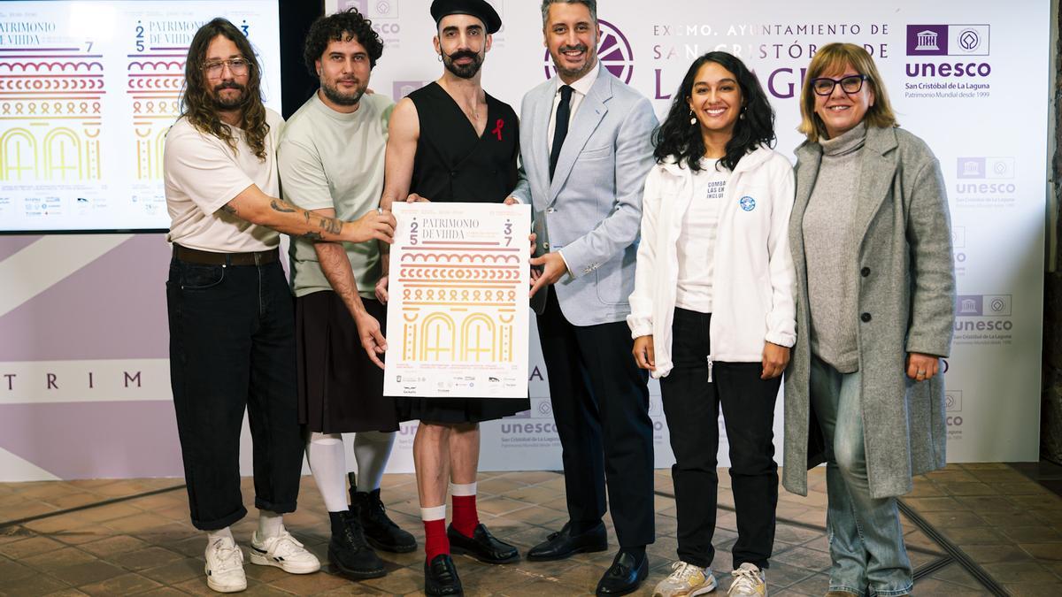 El Ayuntamiento de La Laguna presenta las actividades por el Día Mundial del Sida.