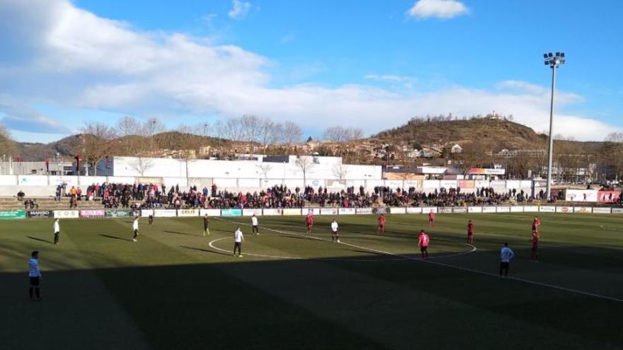 L&#039;Olot i el Conquense s&#039;han enfrontat aquesta tarda al Municipal.