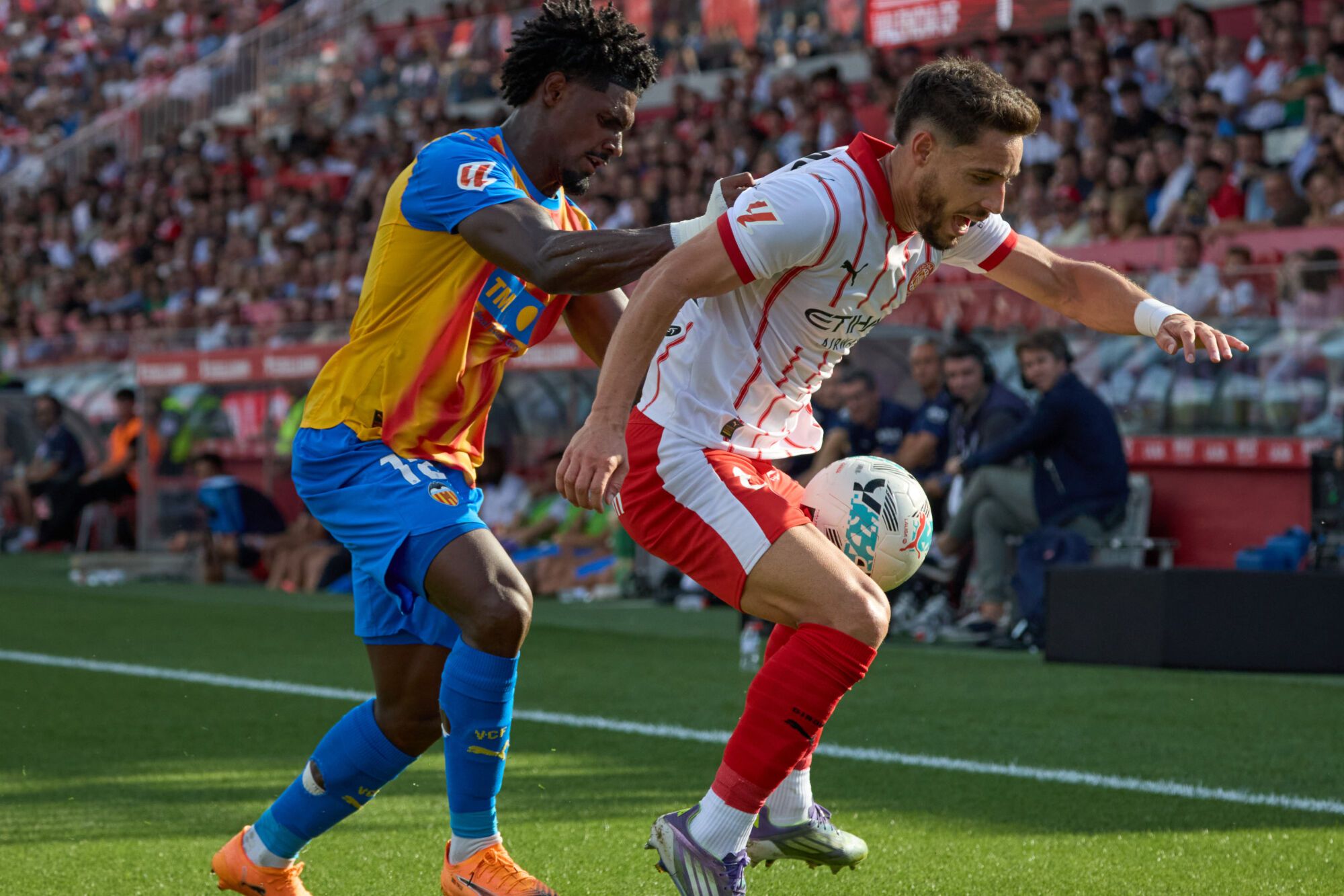 Les imatges del Girona FC - València