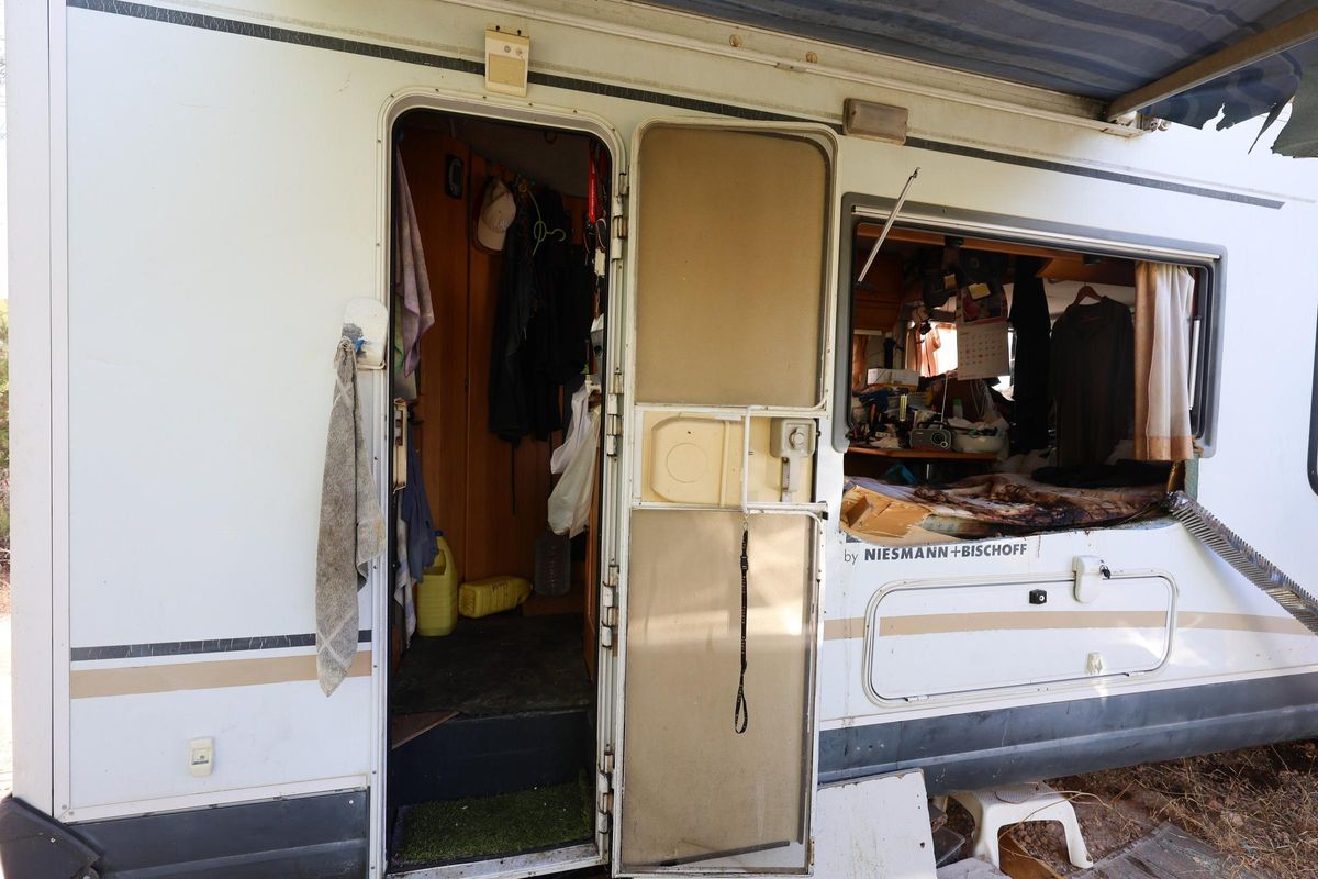 Un hombre muerto en una caravana en Ibiza: La soledad era esto