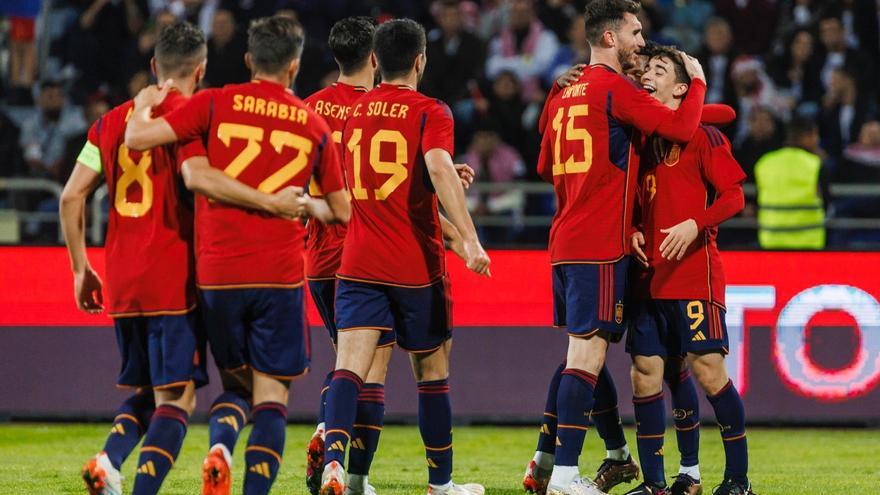 Espanya aprofita la parada a Jordània (1-3)