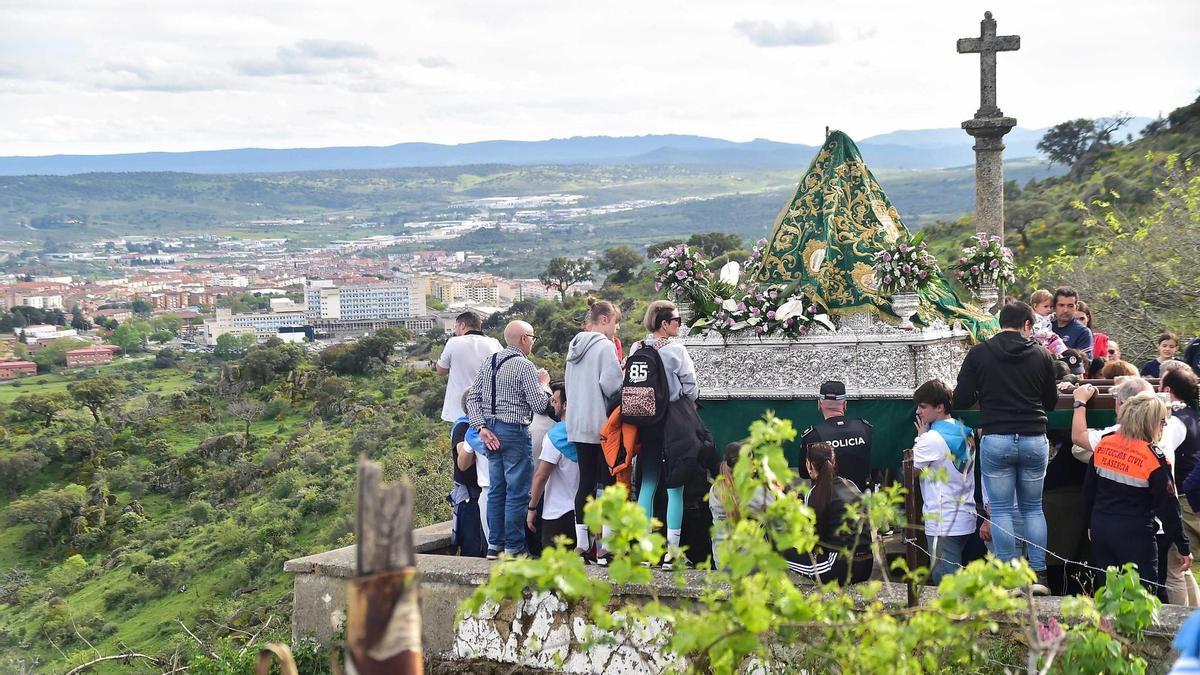 Solo se permitirán tres chiringuitos en la romería de la Virgen del Puerto.