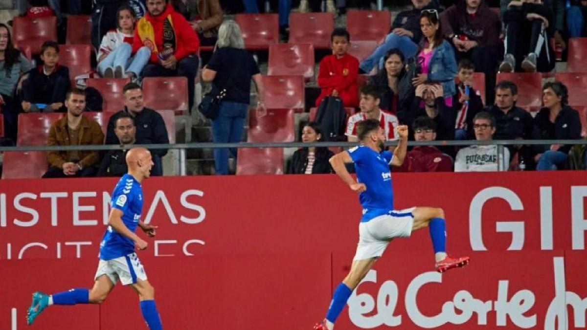 El Tenerife conquistó Montilivi con gol de Mario González