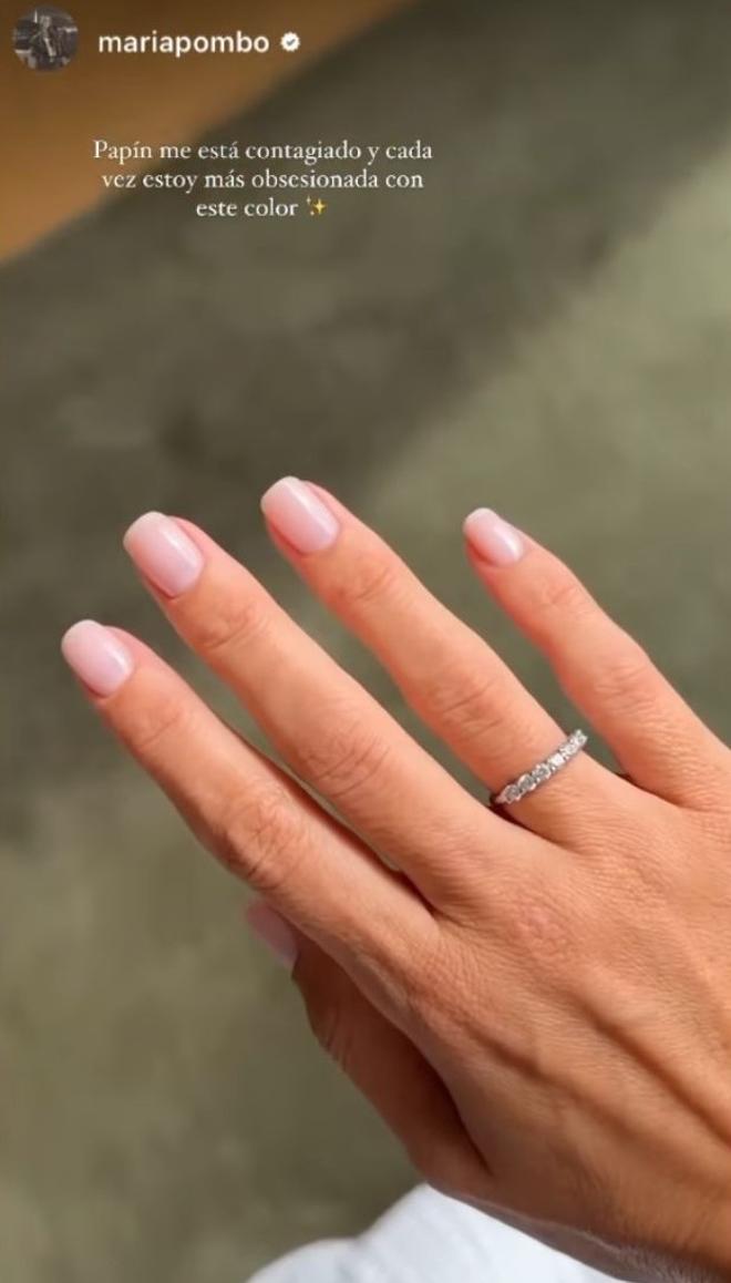 Uñas María Pombo boda hermana