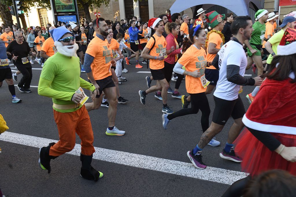 La San Silvestre 2025 en Murcia, en fotografías