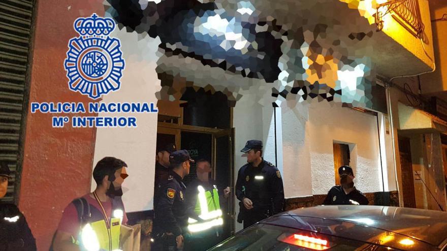 Nueve detenidos por prostituir a menores en Fortuna