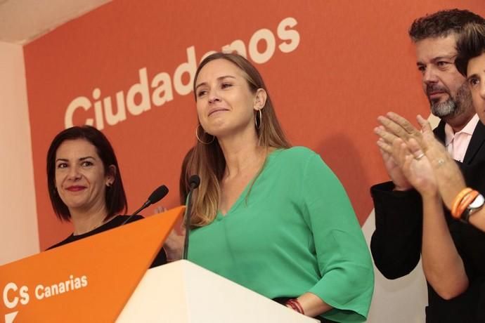 Noche electoral en Ciudadanos en Canarias