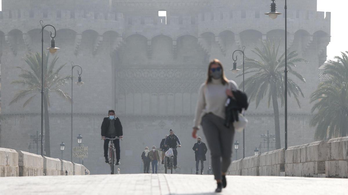 Niebla en Valencia