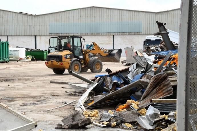 19/03/2019 TELDE. Obras del nuevo supermercado de Lild, en el polígono industrial Las Rubiesas.   Fotografa: YAIZA SOCORRO.  | 19/03/2019 | Fotógrafo: Yaiza Socorro