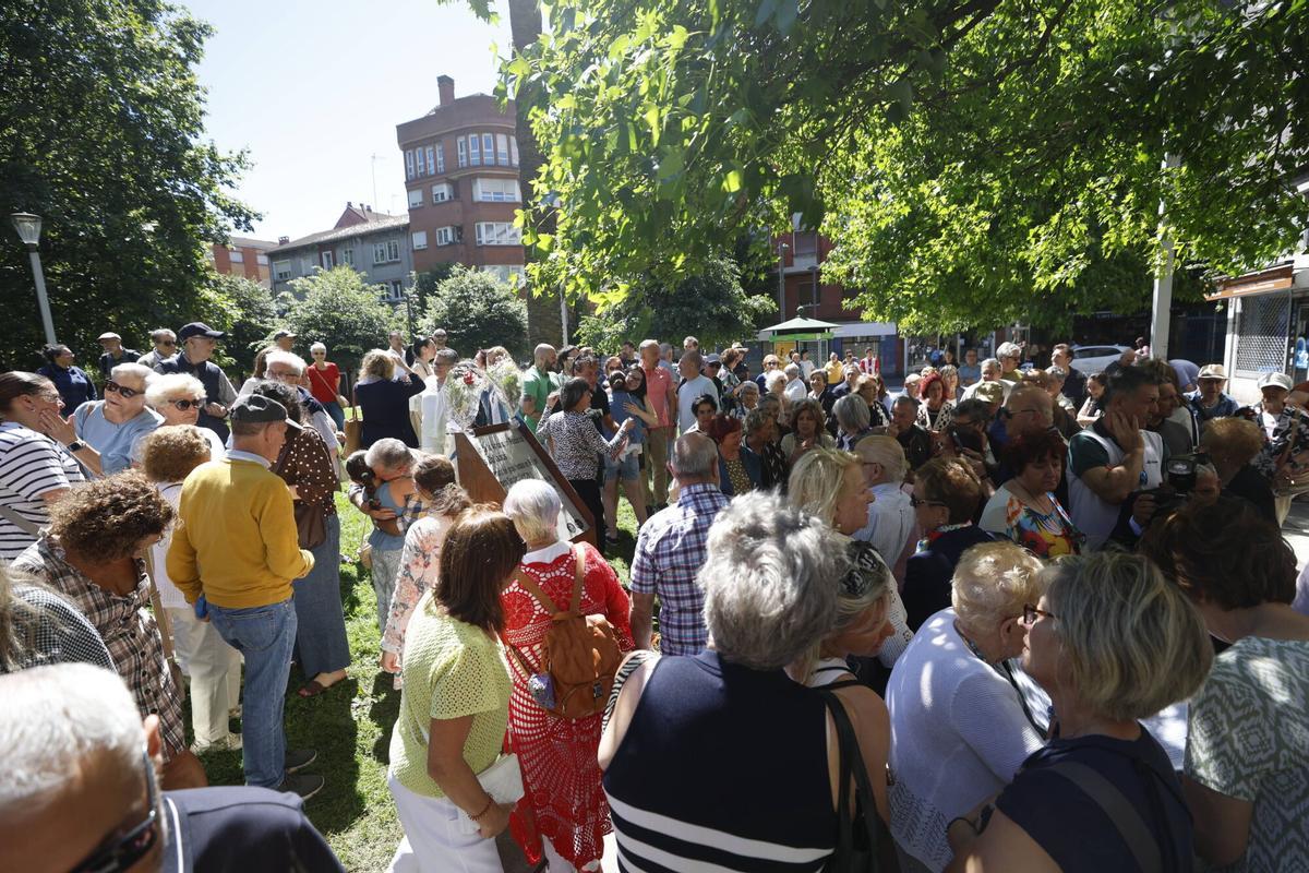 En imágenes: el homenaje de Gijón a "Los Collacios"