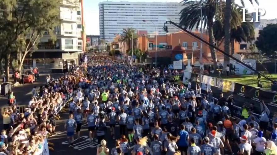 Así fue la salida y la llegada de la HPS San Silvestre 2018