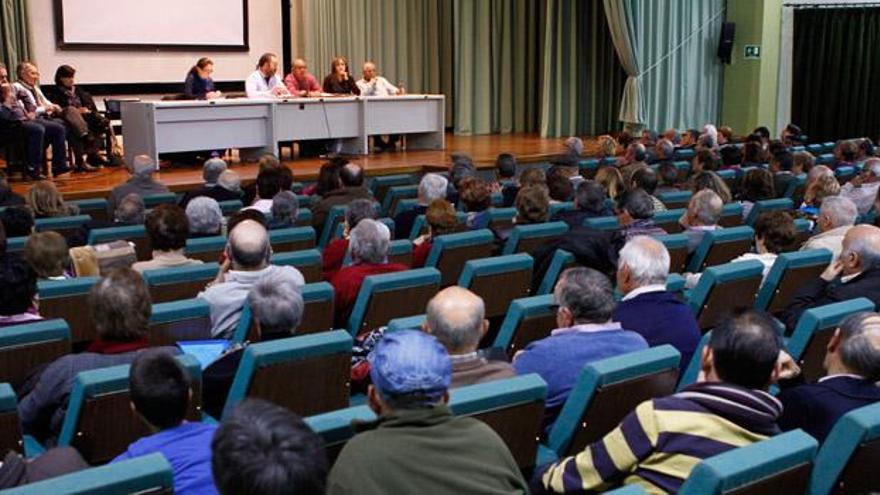 Una de las asambleas de la plataforma de Zamora.