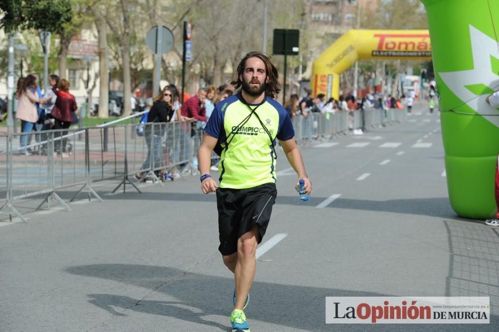 Media Maratón de Murcia: llegada (1ª parte)