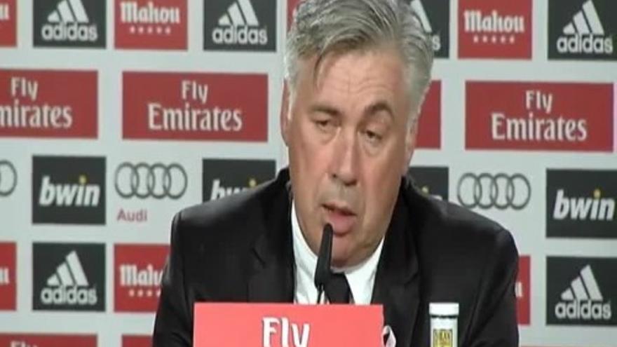 Ancelotti: &quot;El partido fue bueno&quot;