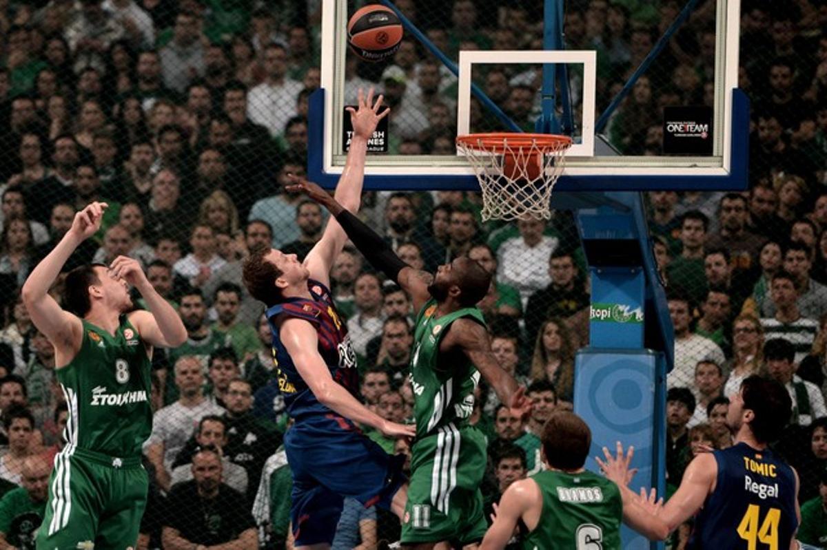 Las imágenes del Panathinaikos, 60 - Barça Regal, 70