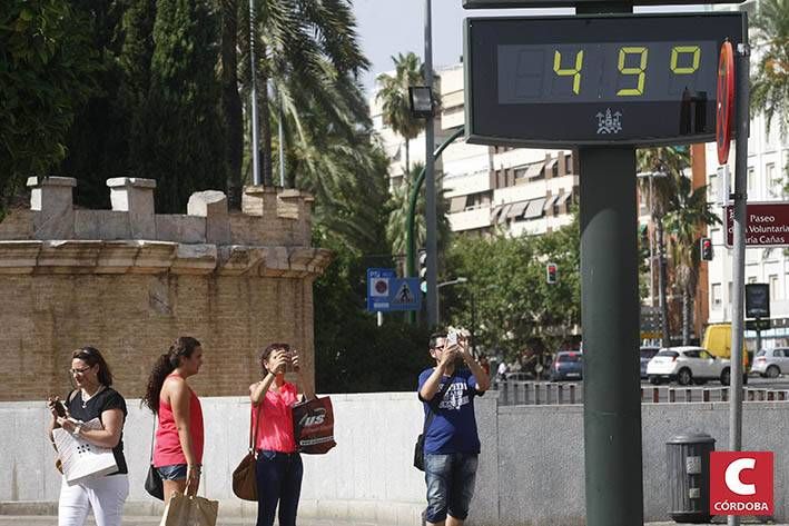 Córdoba alcanza la temperatura máxima de Europa