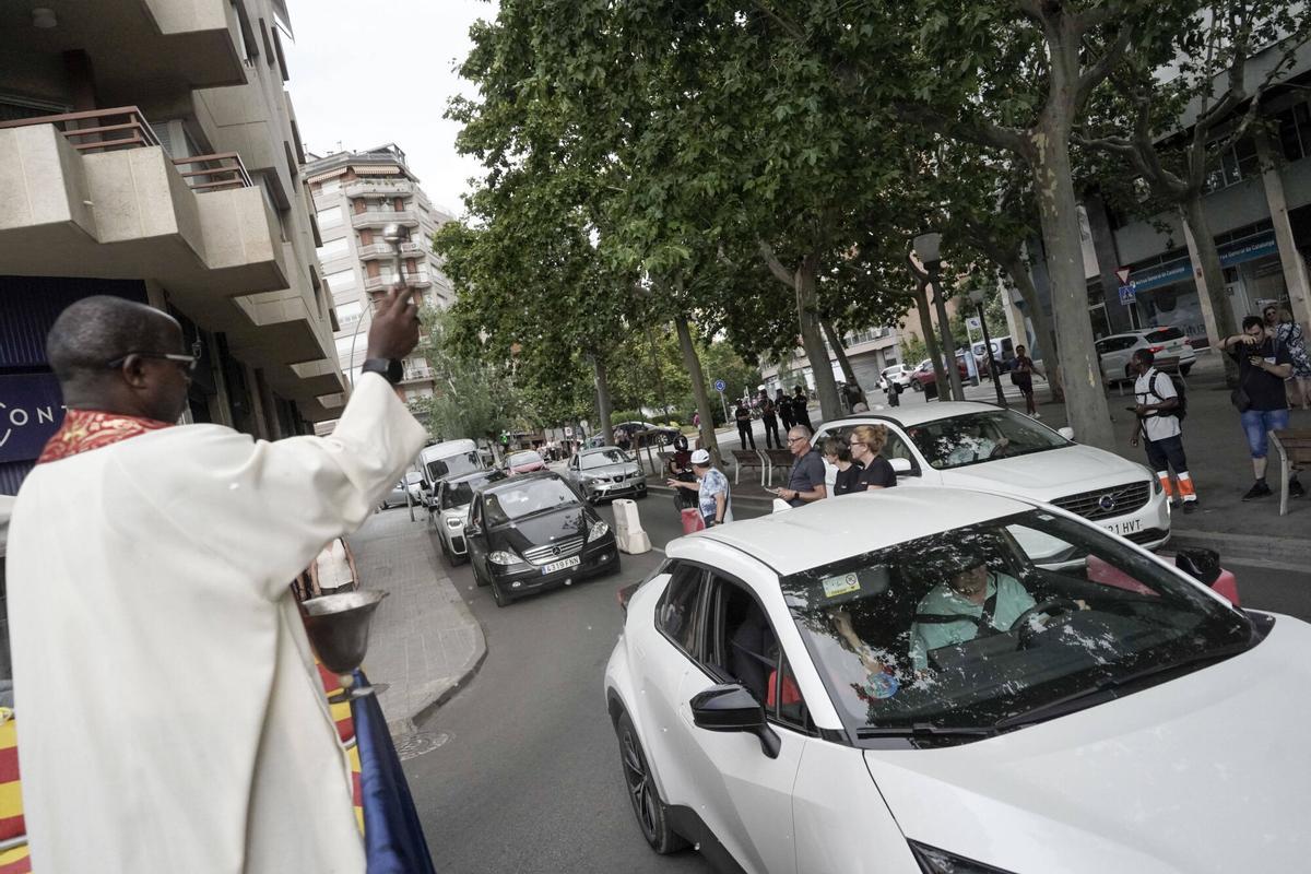 MANRESA . SANT CRISTOFOL . BENEDICCIO COTXES