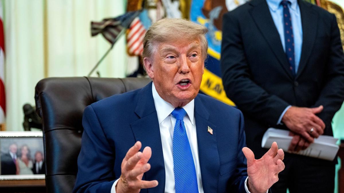 El presidente de Estados Unidos, Donald Trump.