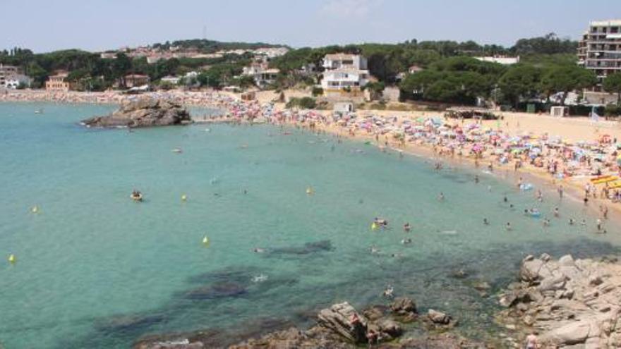 A la platja de la Fosca de Palamós, aquest diumenge oneja la bandera verda | ACN