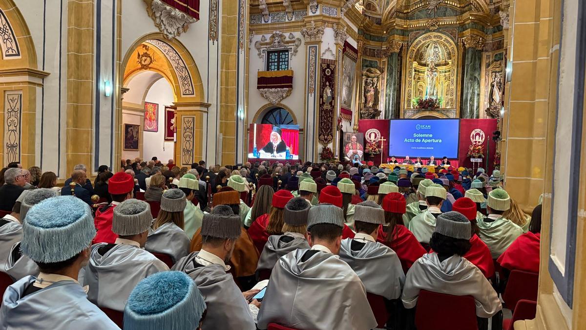 Acto de Apertura del Curso Universitario de la UCAM