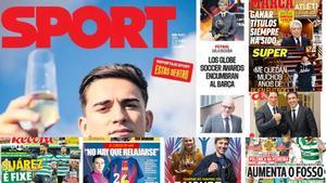 Estas son las portadas de hoy
