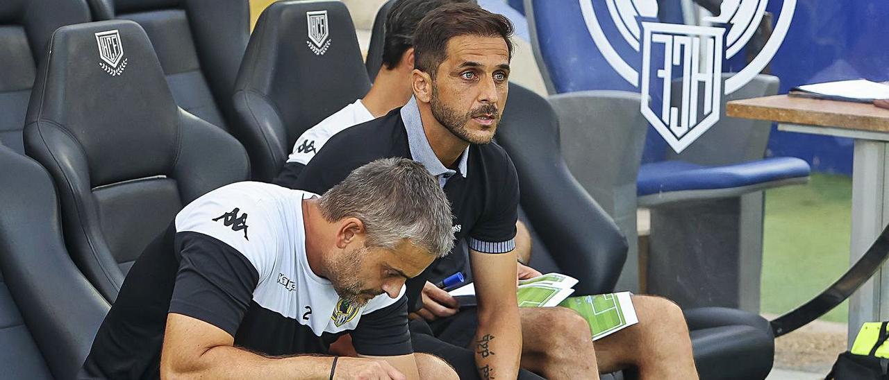 Sergio Mora en su debut como primer entrenador