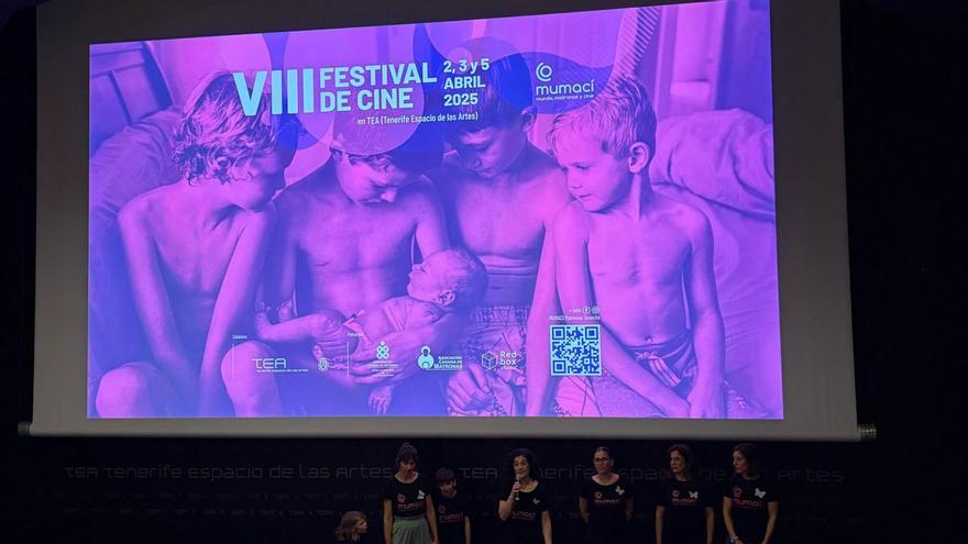 Inauguración de la octava edición del Festival de Cine de Mumací en el Tenerife Espacio de las Artes (TEA).