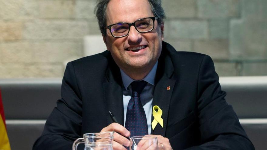 El presidente catalán Quim Torra.