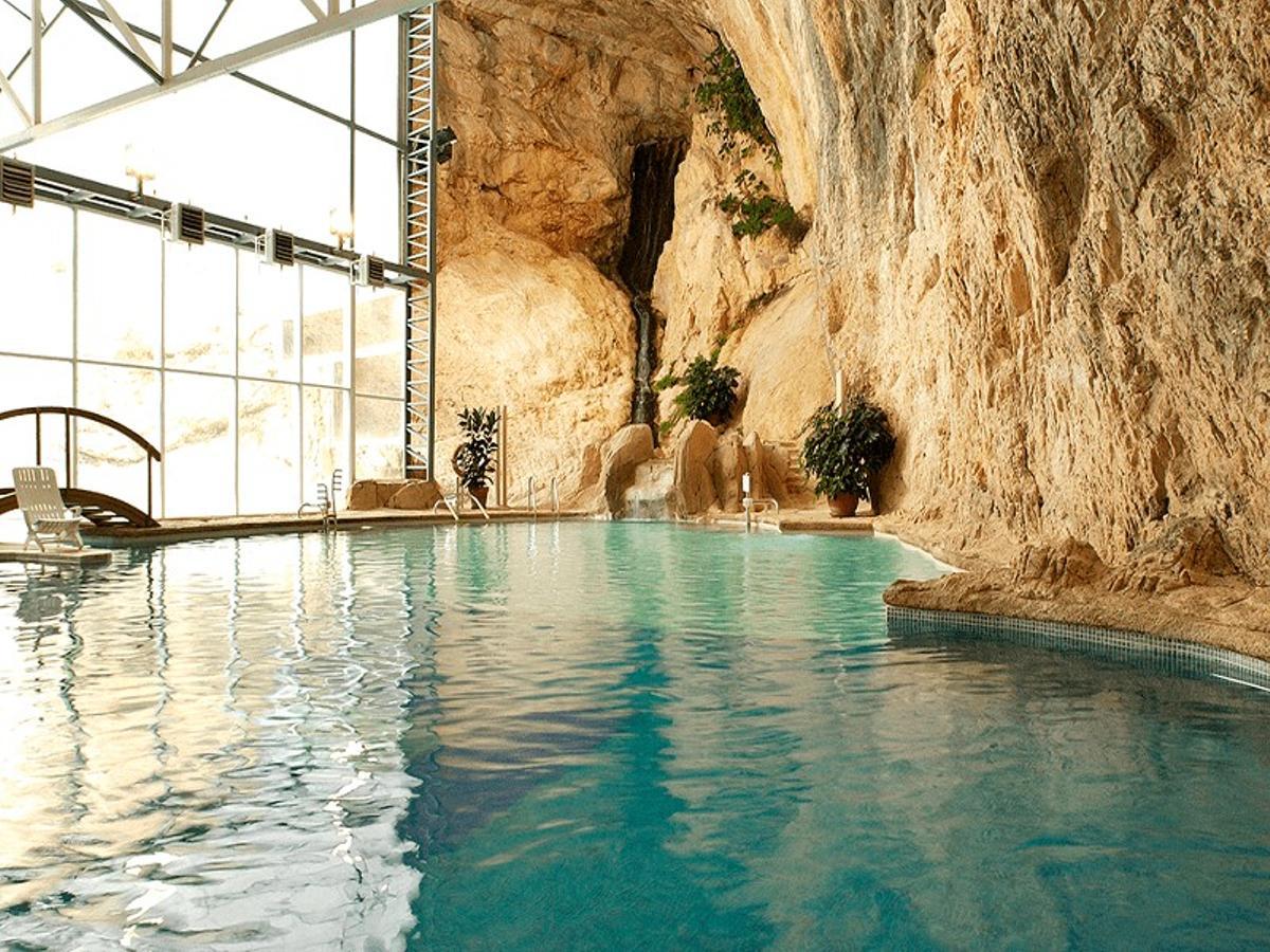 Cueva termal en el Balneario Sicilia